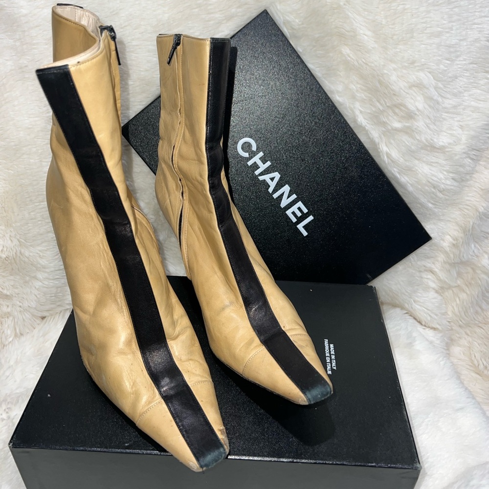 CHANEL Heeled Boot - EU Women’s size: 39
